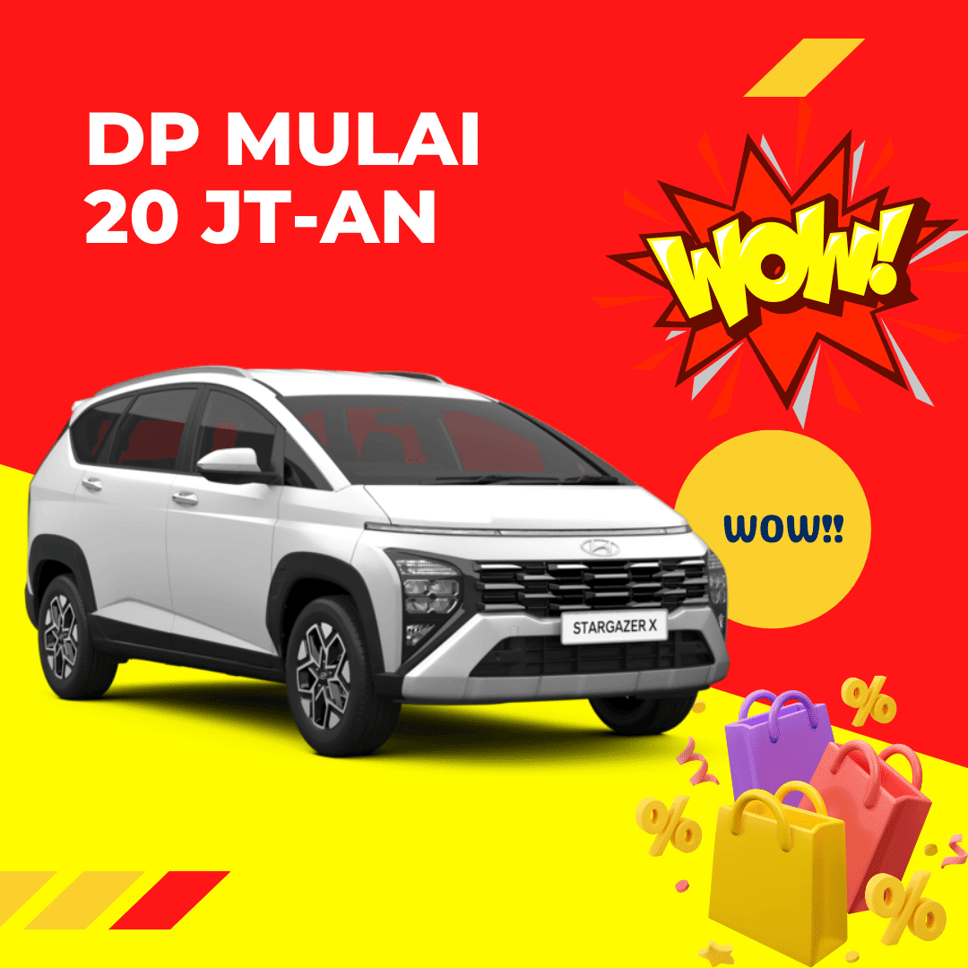 Promo Hyundai Purwokerto - Harga Stargazer X : Kredit stargazer X DP 20 JTaan